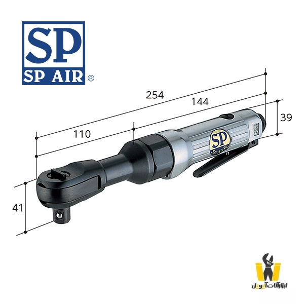 خرید جغجغه بادی درایو 1/2 اینچ SP-1133SX-2